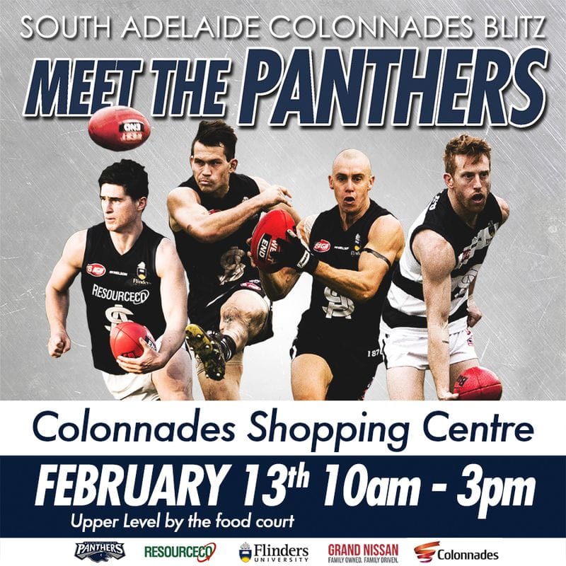 SAFC Colonnades Blitz - Meet the Panthers